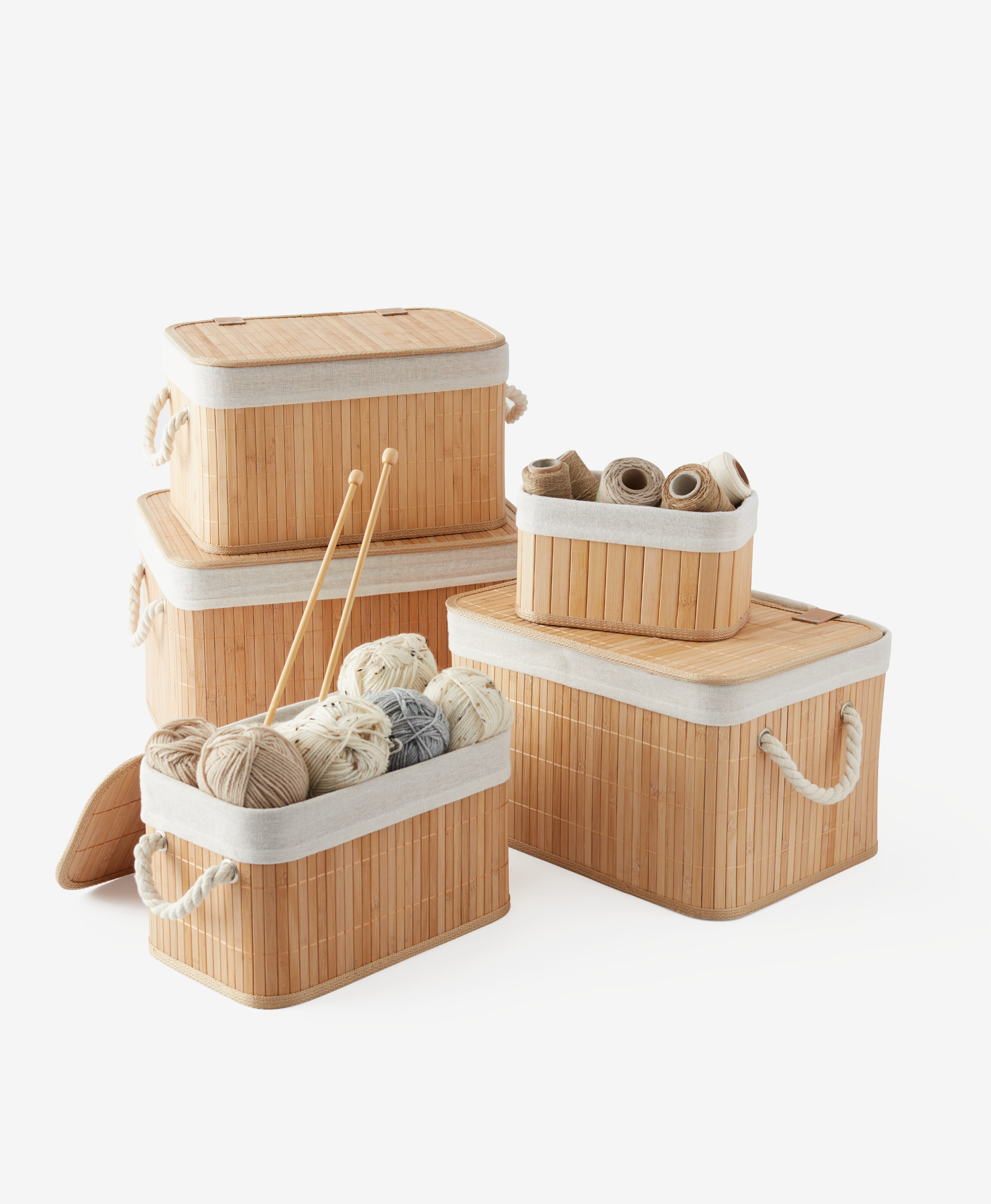 La caja de almacenaje con tapa de bambú de Pepco es la mejor opción para  organizar y añadir frescura a tu hogar (por solo 3 €)