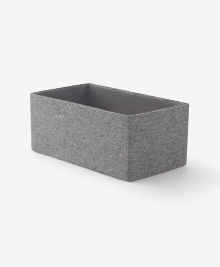 Caja de almacenamiento gris flexible