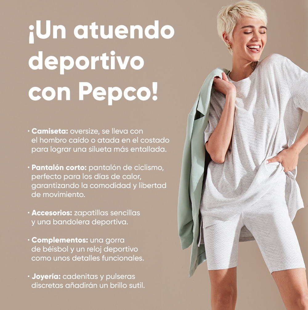 ¡Estilo deportivo de Pepco! - infografía