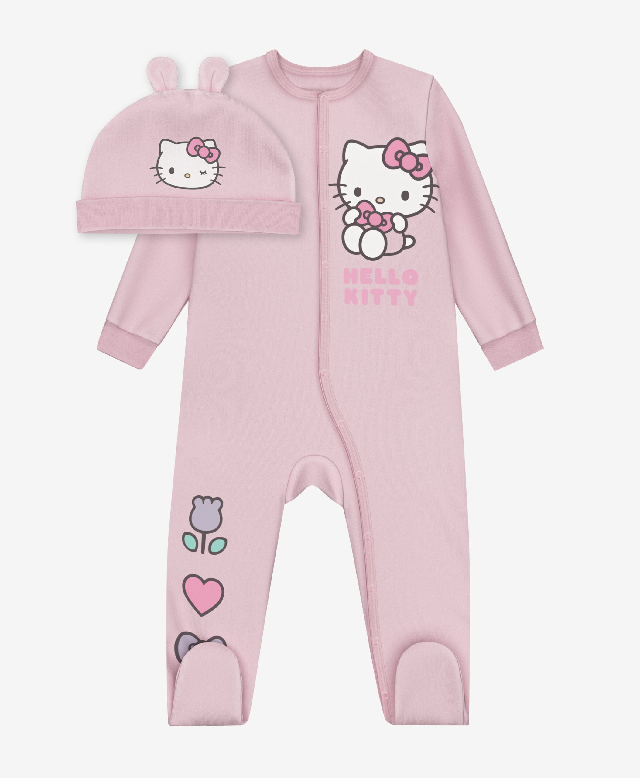 Conjunto body y gorro de Hello Kitty Conjunto body y gorro de Hello Kitty