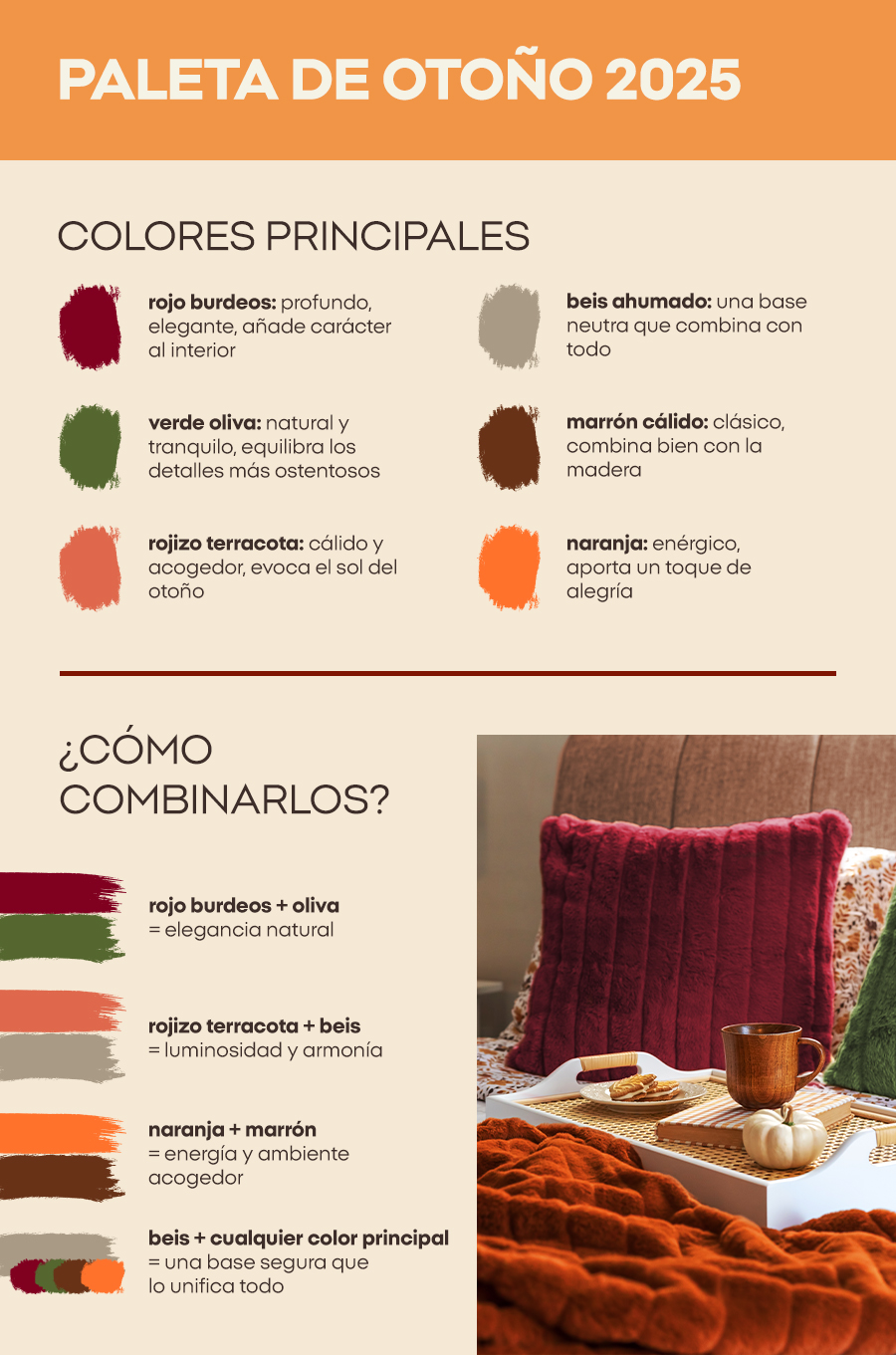 Paleta de otoño 2025 